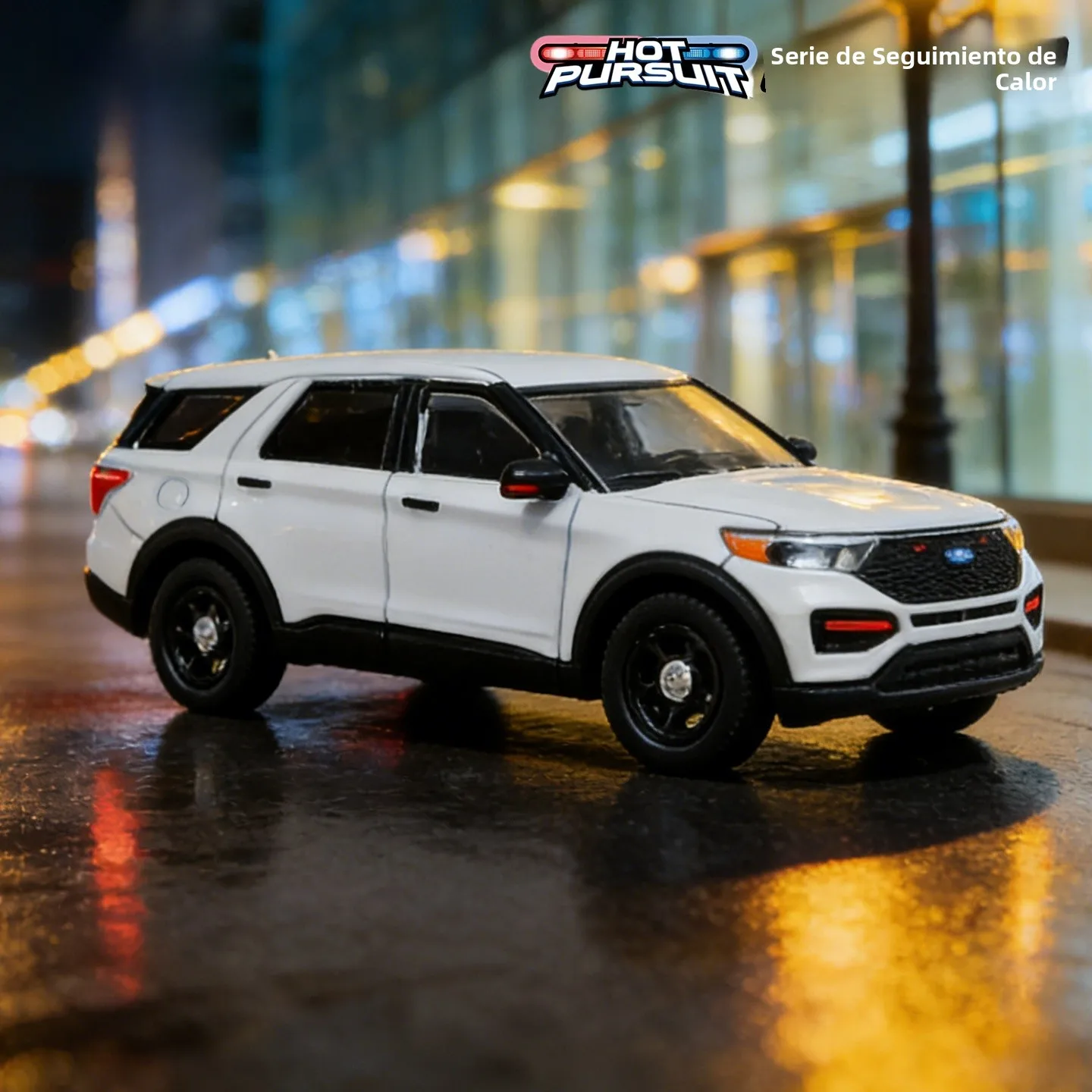 Green Light Collectibles - Modelo de Vehículo de Policía Durango SUV a Escala :64, de Aleación Fundida a Presión, para Colec...