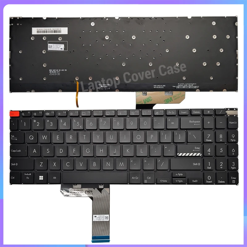 

New For ASUS K6602Z K6502V N7600 N7601Z M7600Q US/Russian Keyboard Backlit