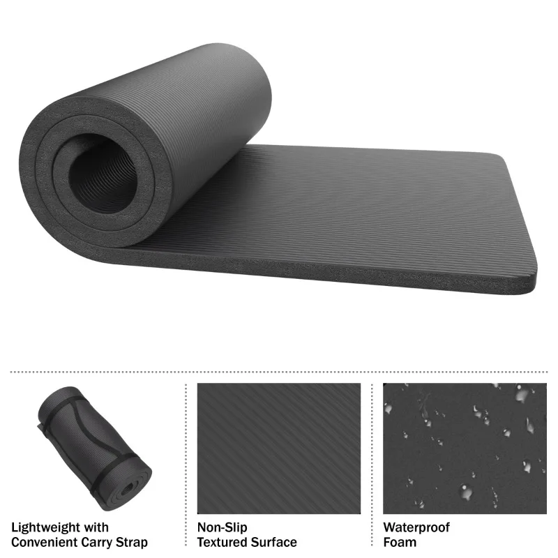 

Foam Sleeping Mats for Camping – Extra-Thick 1.25-Inch Waterproof Sleep Pad Set with Carry Straps for Tents or Sleepove