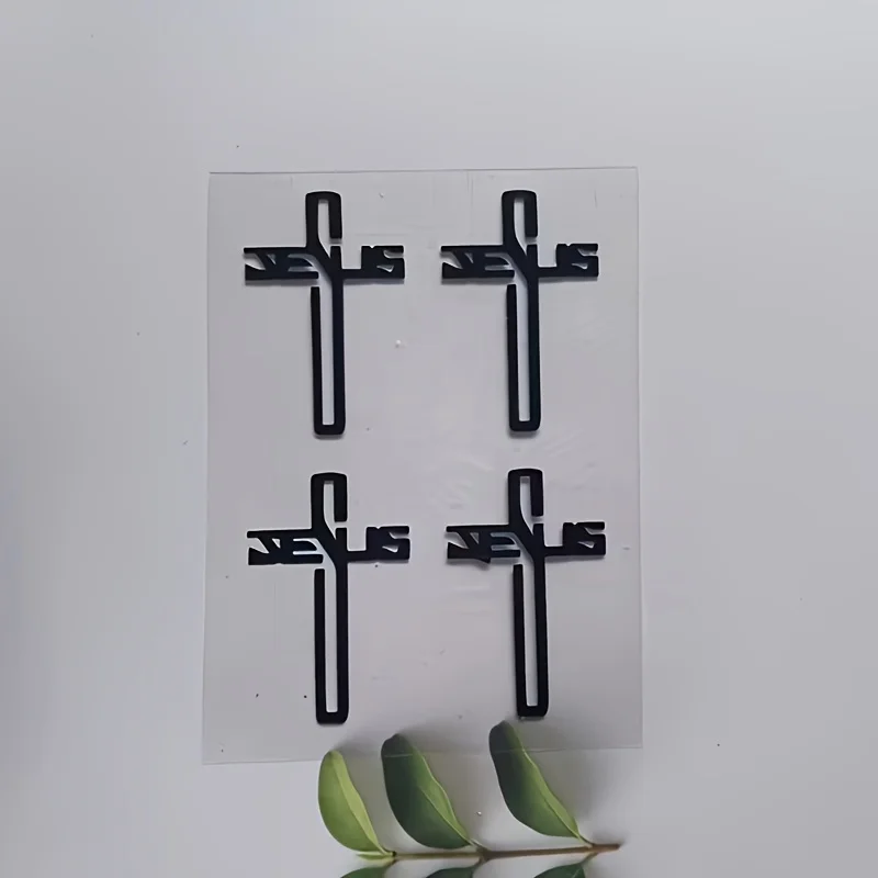 Car Sticker Interior Decoration Sticker Cross Faith Sticker Cross Car Rearview Mirror Decal Car Sticker Laptop Sticker