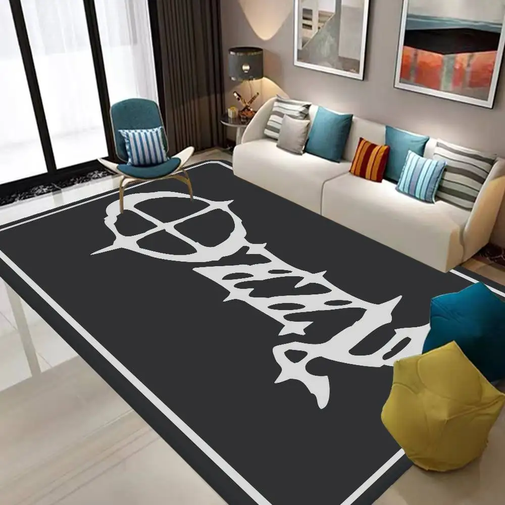Ozzy O-Osbourne Restaurant Design Room Mats Anti-slip Absorb Water Long Strip Cushion Bedroon Mat Household Carpets