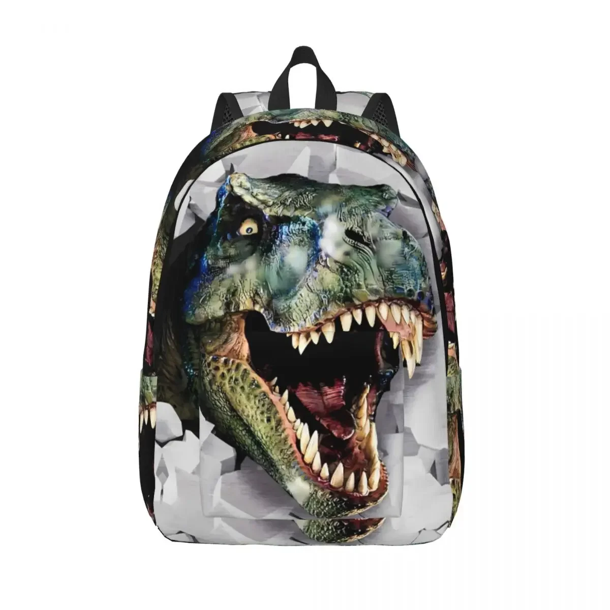 Cool Dinosaur Animals Backpack Wild Funny 3D Printed Backpacks Student Unisex Designer Pattern School Bags Modern Rucksack