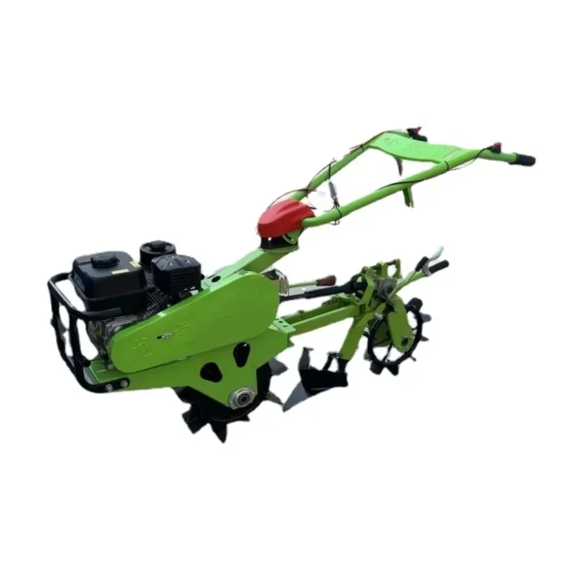 New dual-drive plow gasoline diesel hillside buckle flap plow platform soil breaker corn ground plowing machine