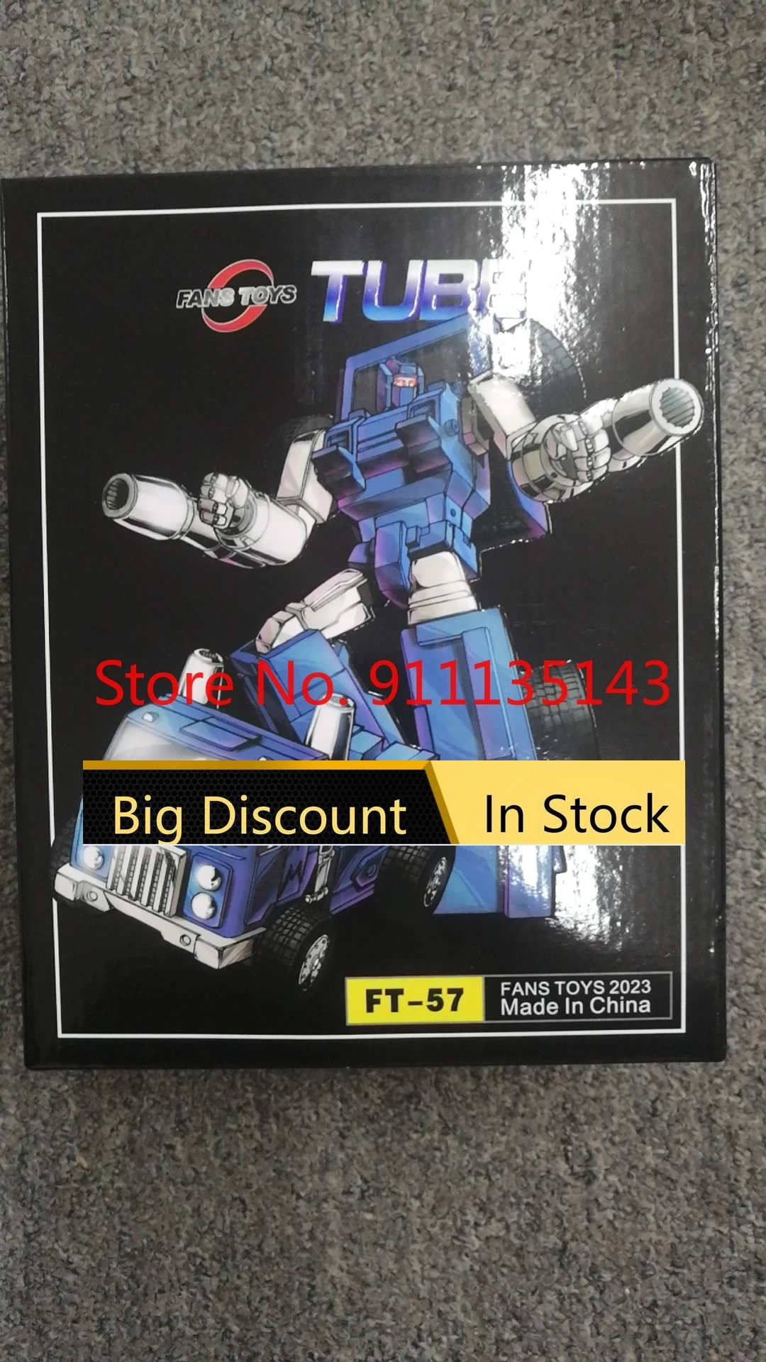 

Fanstoys Ft Ft-57 Tube In Stock