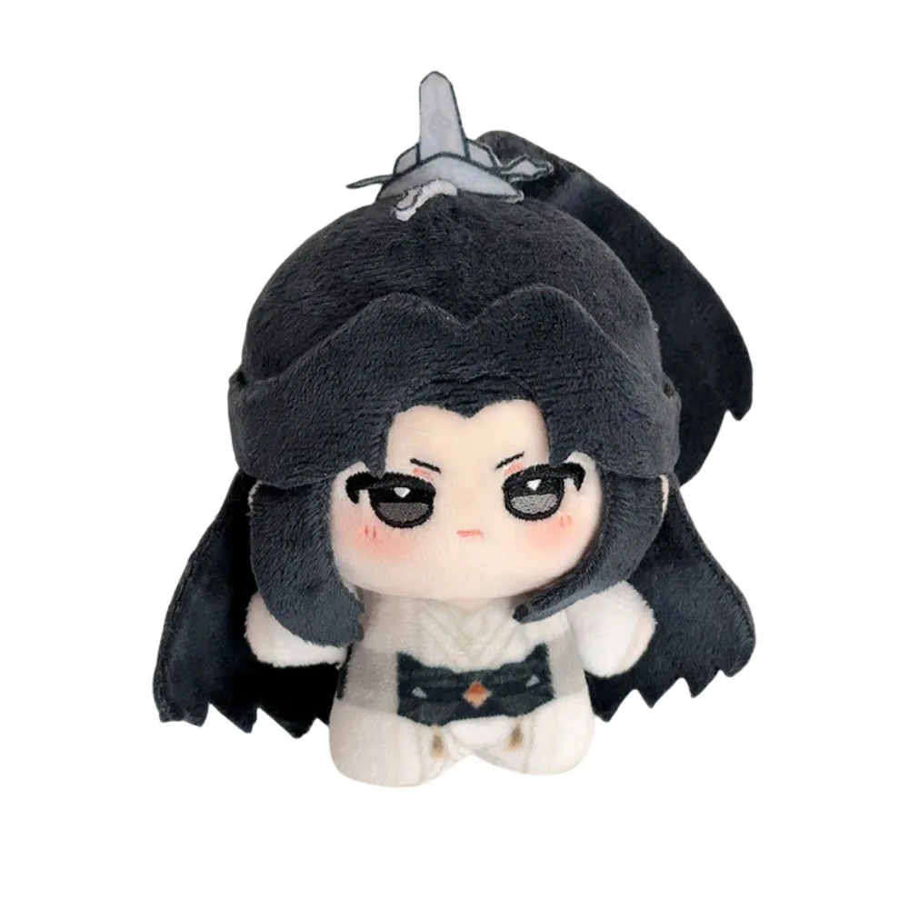 10cm 귀여운 허스키와 그의 흰 고양이 시준 봉제 인형 키체인 미니 부드러운 봉제 장난감 가방 펜던트 인형 키링 생일 선물