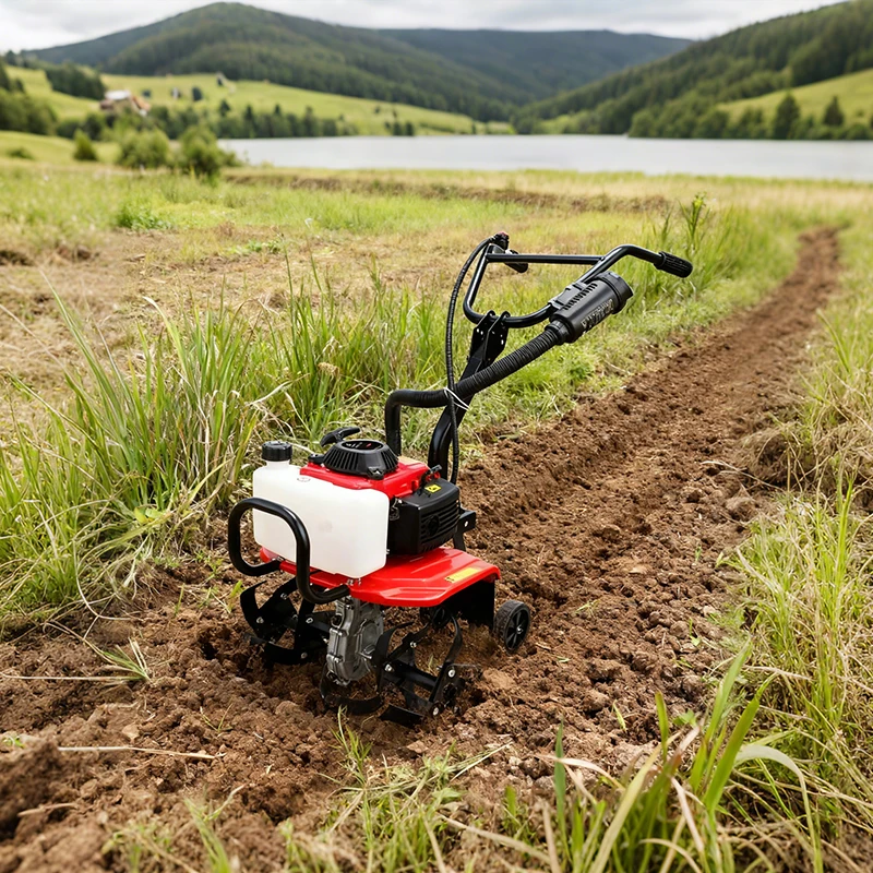 

Four Stroke Engine Garden Cultivator And Tiller Durable Multifunction Farm Soil Preparation And Weeding Machine For Small Farms