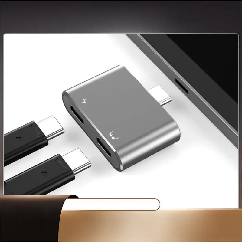 

USB C To AR Glasses And Charging Adapter For AIR/2 Supports Up To PD100W Fast Charging And 4K 60Hz Video Output-X64A