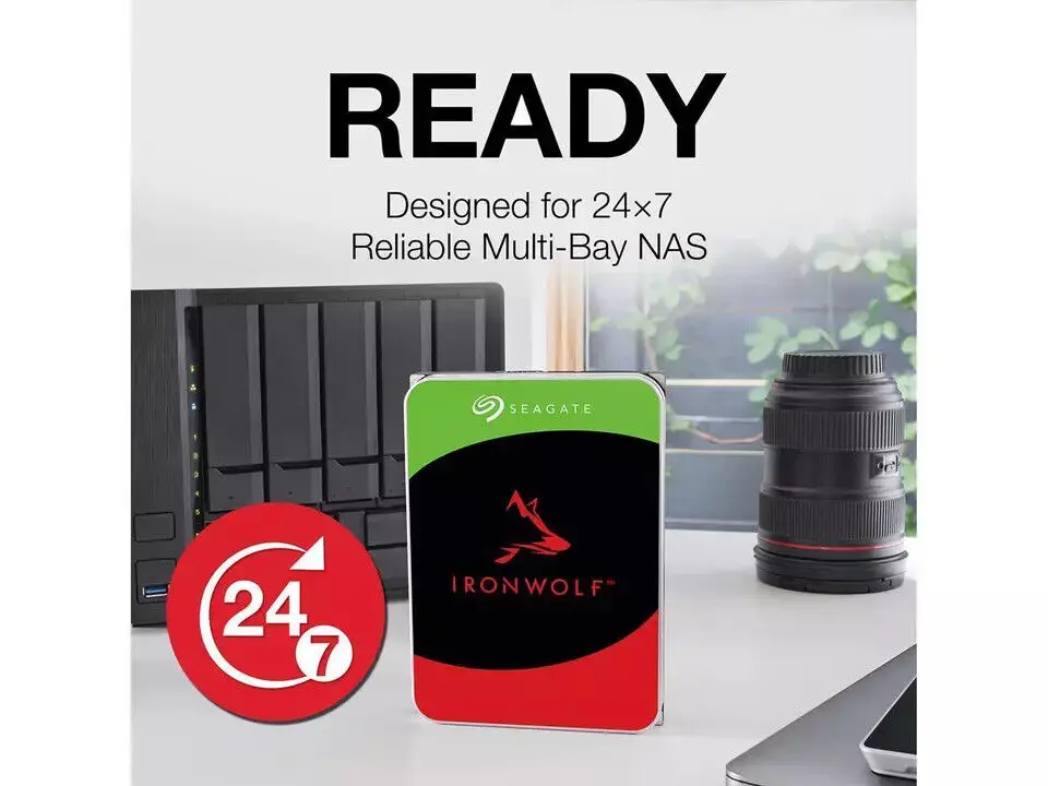 Seagate IronWolf ST8000VN0022 8TB 7200RPM 3.5인치 하드 드라이브 NAS 8T용