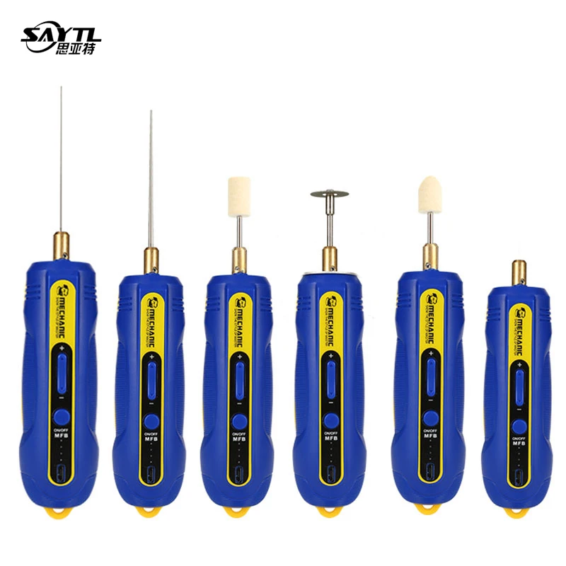 MECHANIC IR10 PRO OCA Phone LCD Screen Degumming Shovel Glue Tool Set Adjustable Speed Glue Remove Pen Grinder Rubber Separator