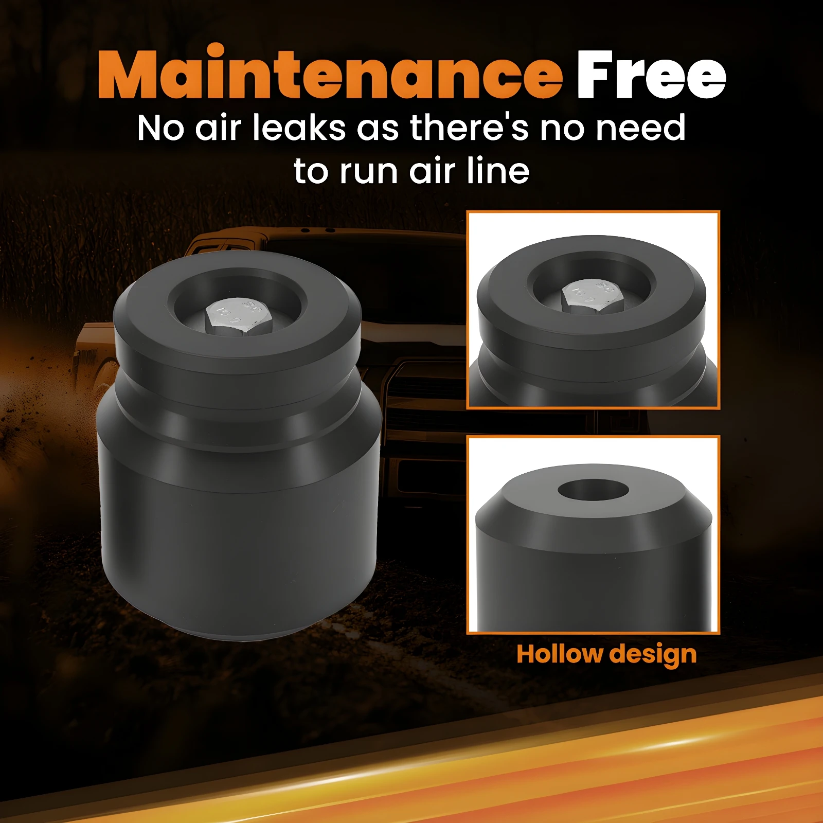 نظام تعزيز التعليق الأمامي لجي إم سي سييرا 3500 HD 11-2025 طقم زنبركي مساعد التعليق الأمامي #5