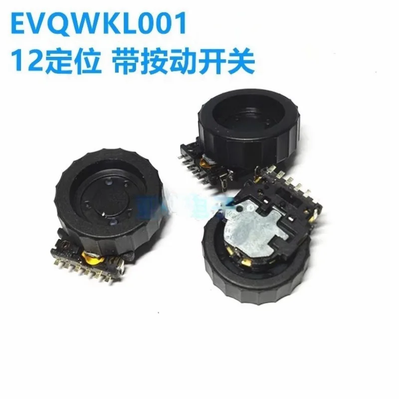 100% new and original EVQWKL001 pulley encoder dial wheel roller coding switch 12 positioning number tape press