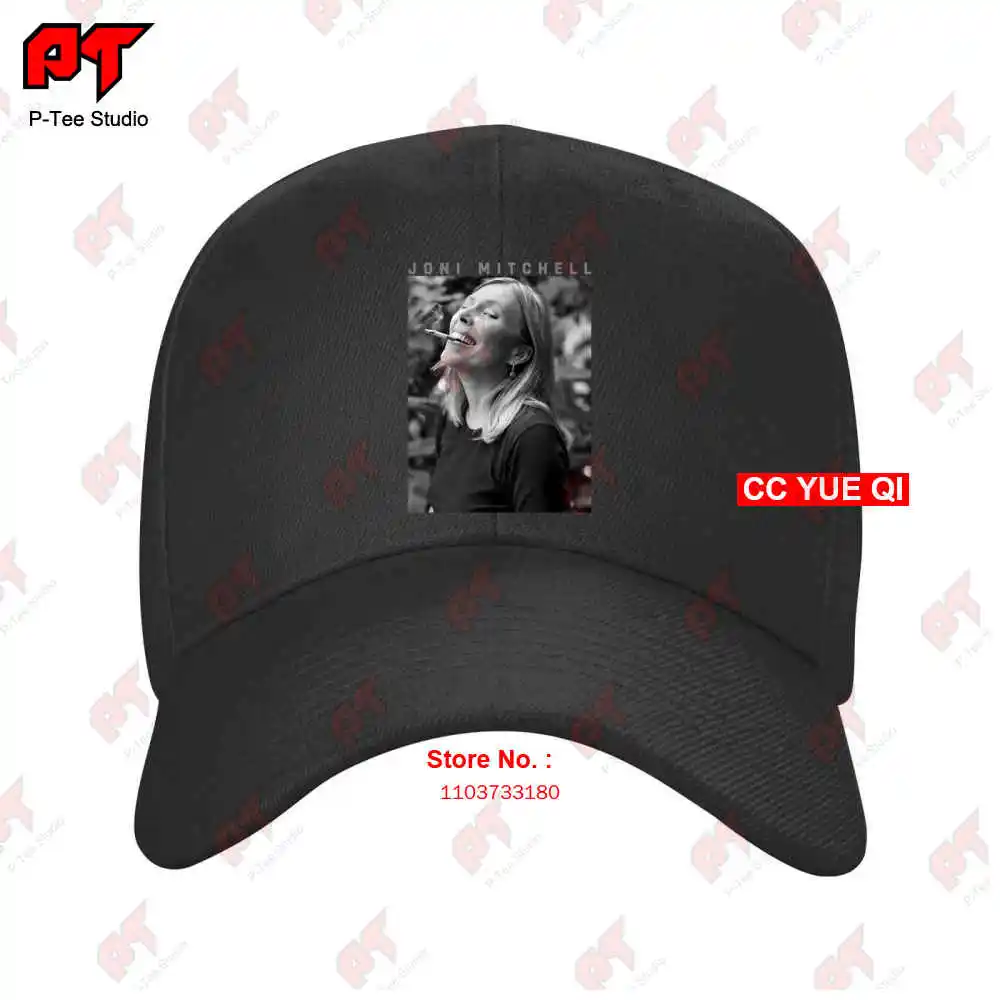 Joni Mitchell Rock Jazz Pop Music Top Vintage Retro Baseball Caps Truck Cap CM56