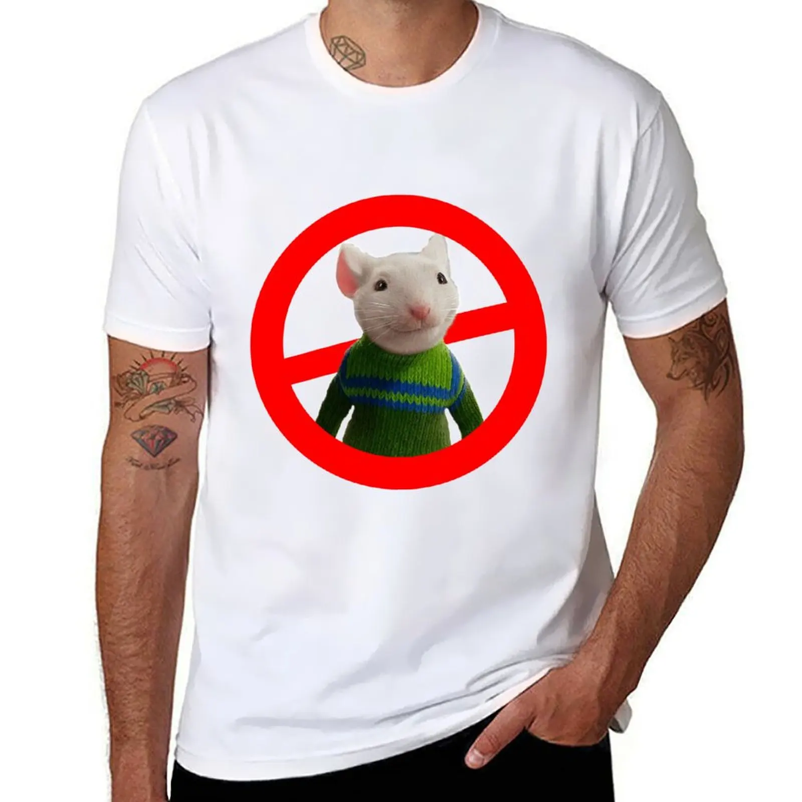 

We Hate Stuart Little T-Shirt t shirts with prints funny t shirts man T-Shirt