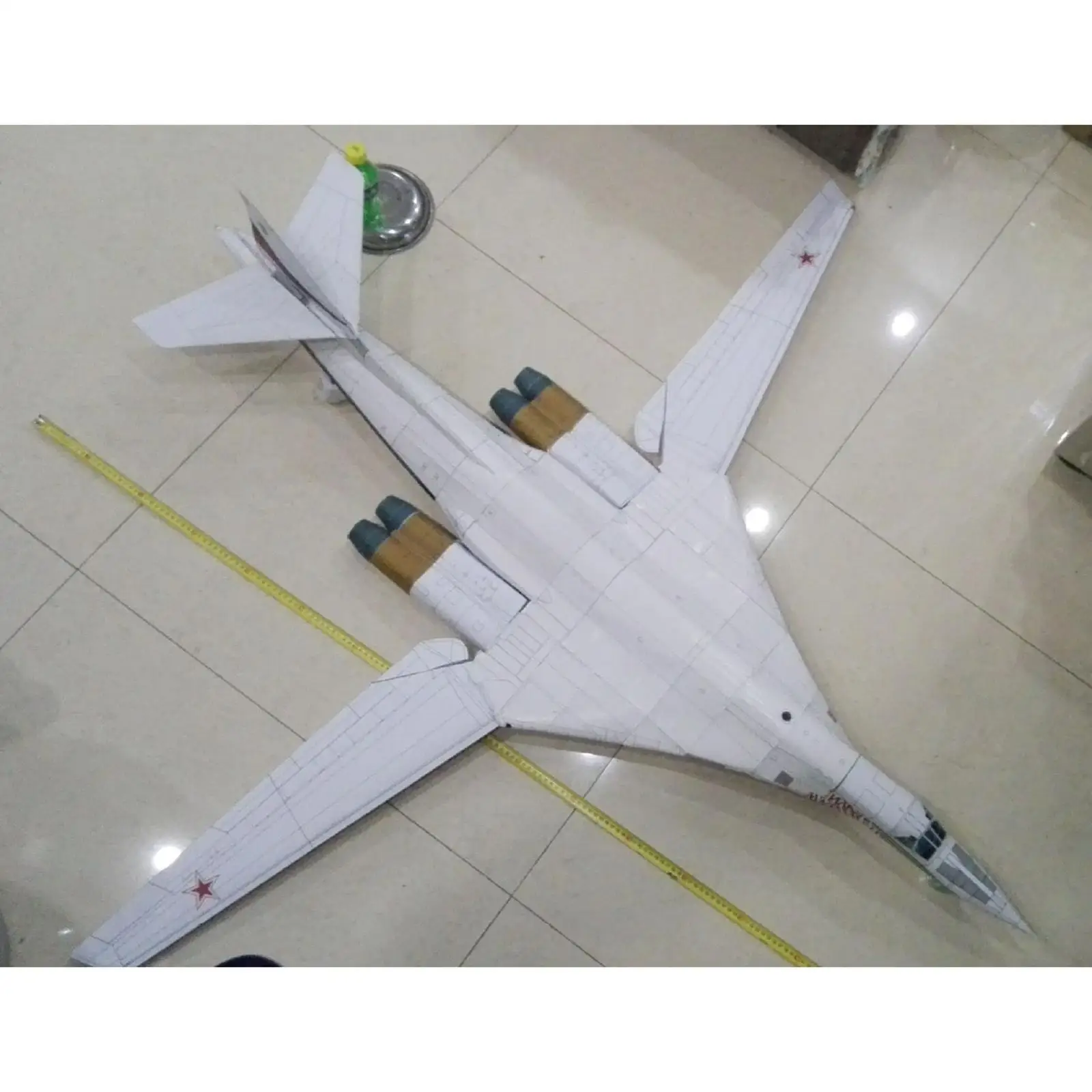 

Russian Air Force Tupolev TU-160 Blackjack White Swan Air Base - 1/100 diecast