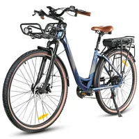 SAMEBIKE RS-A07 Ebike 28Inch Tire Aluminum Alloy Ciye Electric Bicycle Motor 36V 13AH Battery Disc Brake Electric Bike