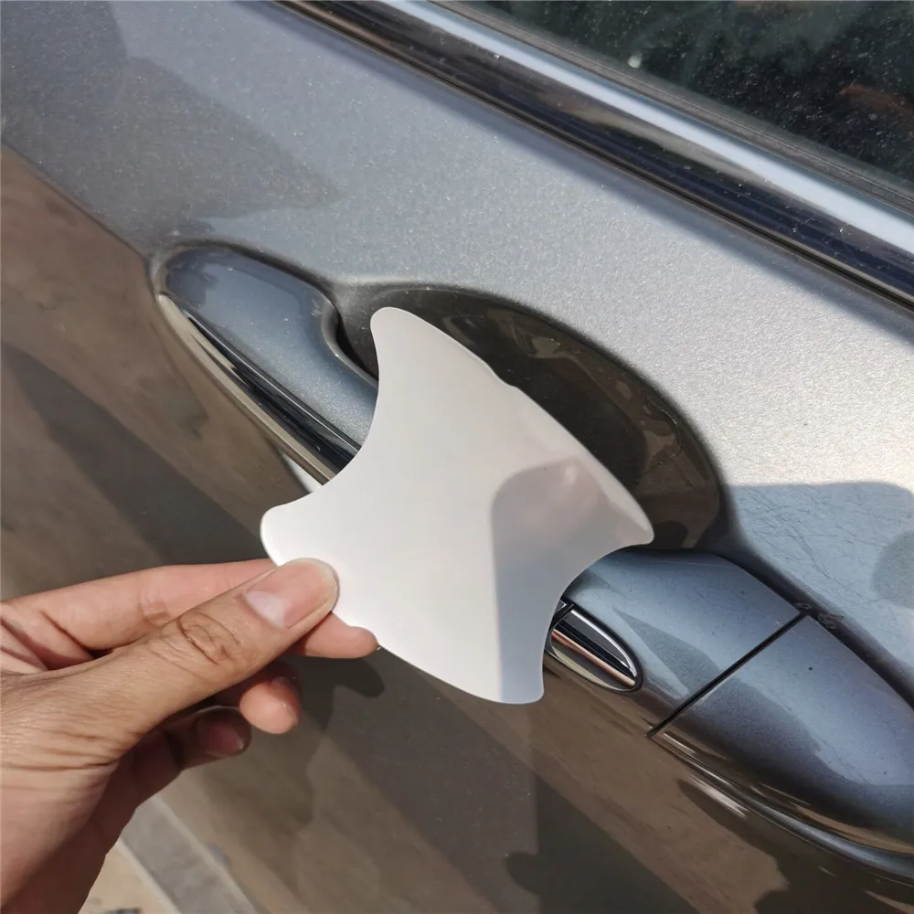 5pcs Car Handle Protection Film Car sticker for Porsche Panamera Mission Macan Cayenne 911