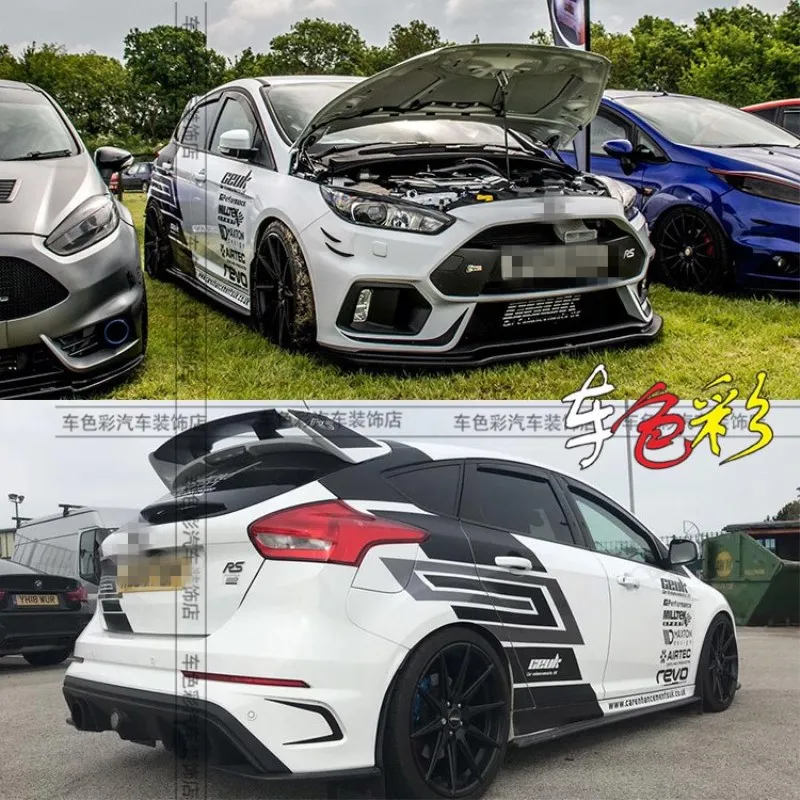 Car Stickers New Custom Decorative Car Decals FOR Ford Focus 2018 2019 2020 2021 Car Foil Vinyl Retrofit Accessories