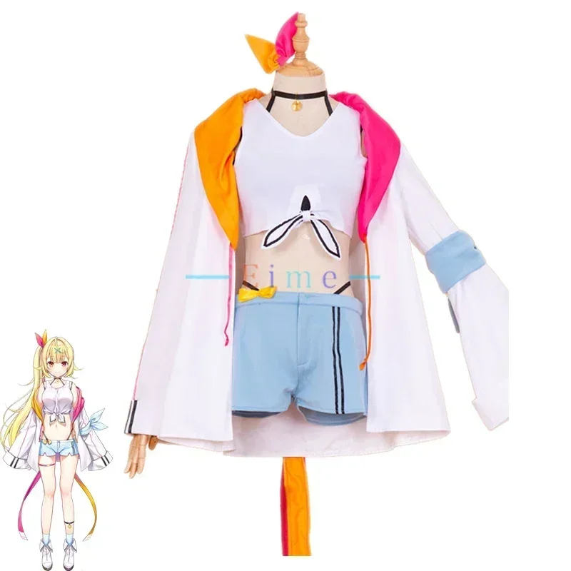 

Sara Hoshikawa Cosplay Costumes Vtuber Cosplay Clothing Women Sexy Suit Halloween Carnival Uniforms Custom Made