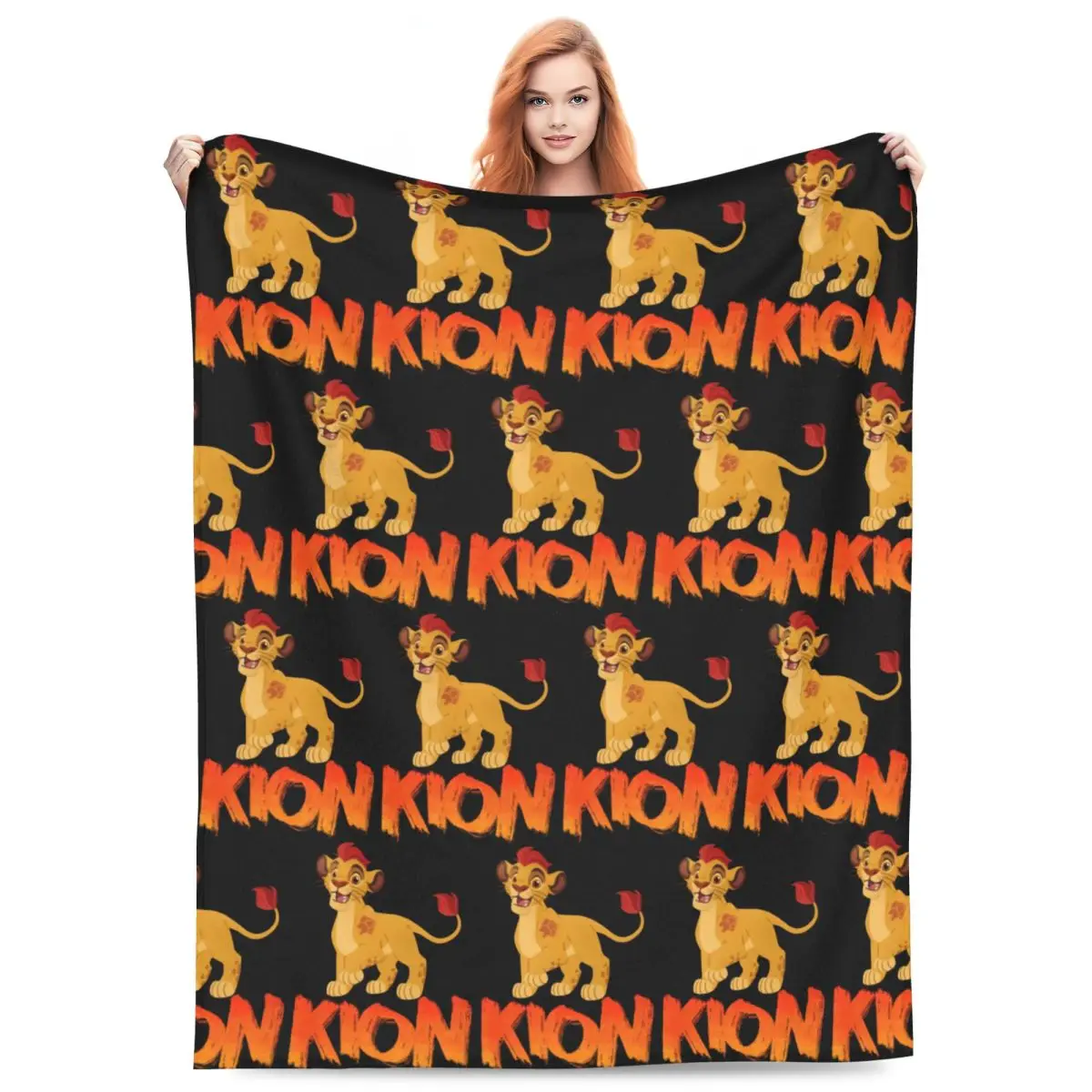 

Одеяла Lion Guard Kion, мягкое теплое фланелевое одеяло, плюшевое одеяло для кровати, гостиной, пикника, путешествия, домашний диван