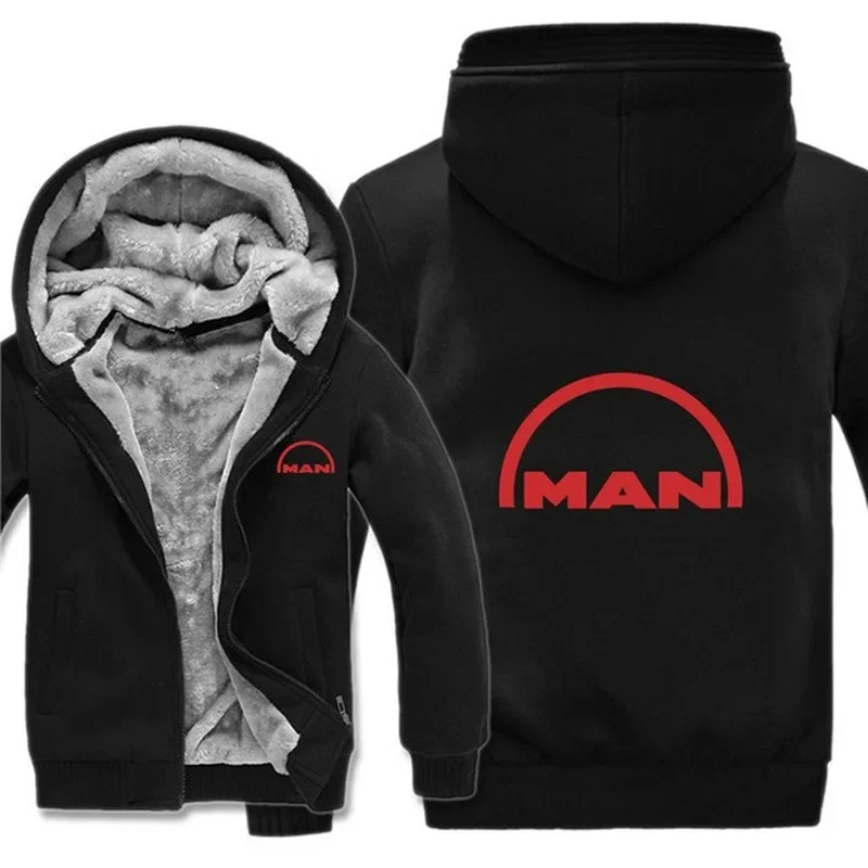 

2023 NEW MAN Truck Hoodies Men Fashion Coat Pullover Wool Liner Jacket MAN Truck Sweatshirts Hoody