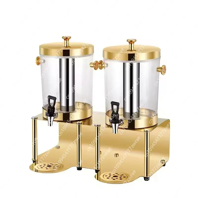 Restaurant Drink Juice Dispenser Single Plates 8L Catering Catering Fruit Juice Cold Drink Dispenser Beverage With Ice Bucket