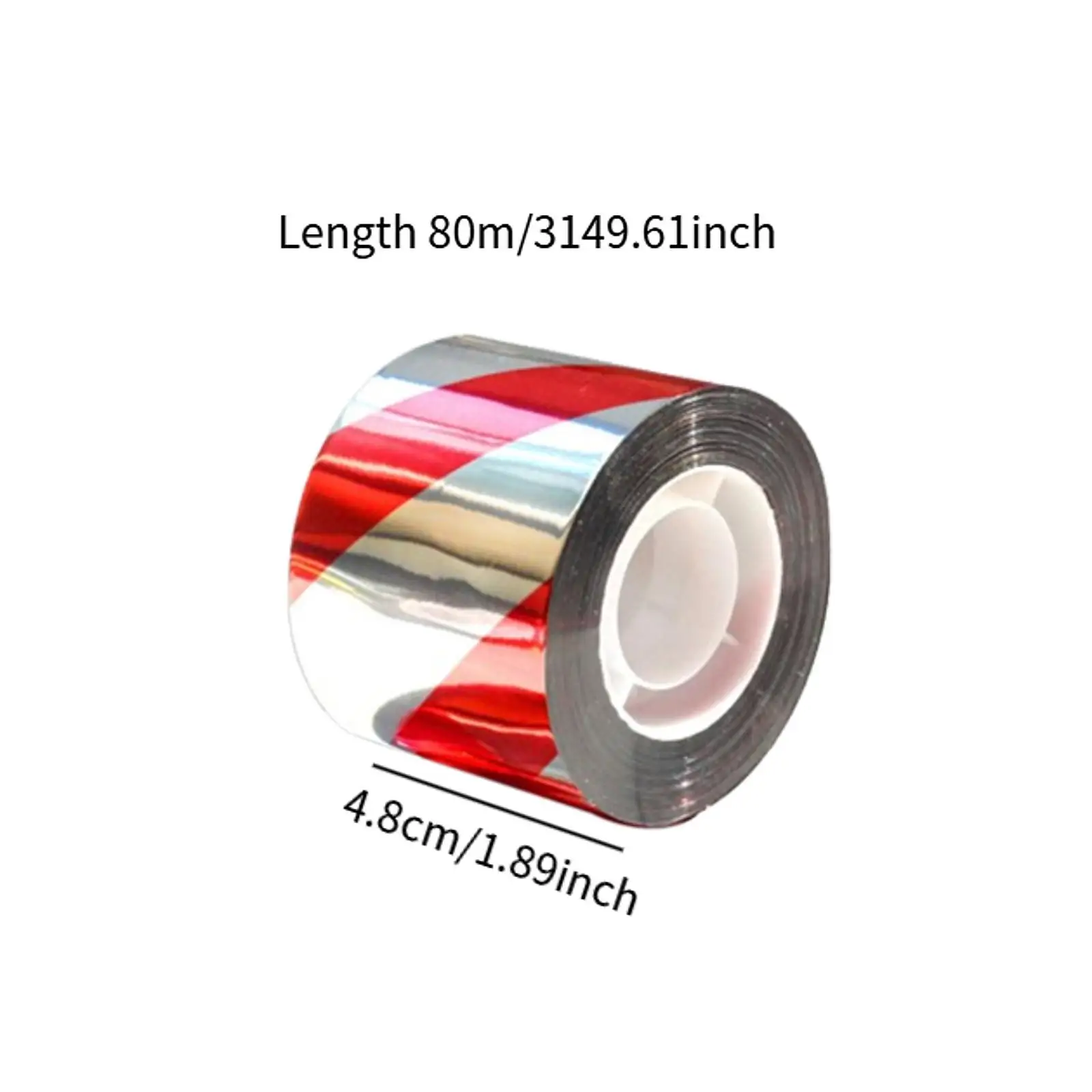 Bird Scare Tape Ribbon Easy Use Bird Reflective Tape for Pigeon Crows Lawn