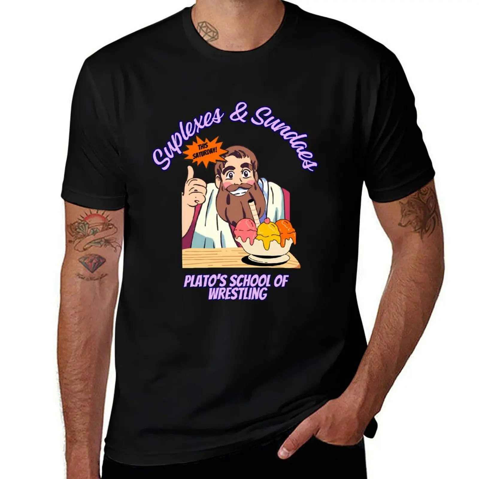 Suplexes & Sundaes T-Shirt Outdoor Working T-Shirt