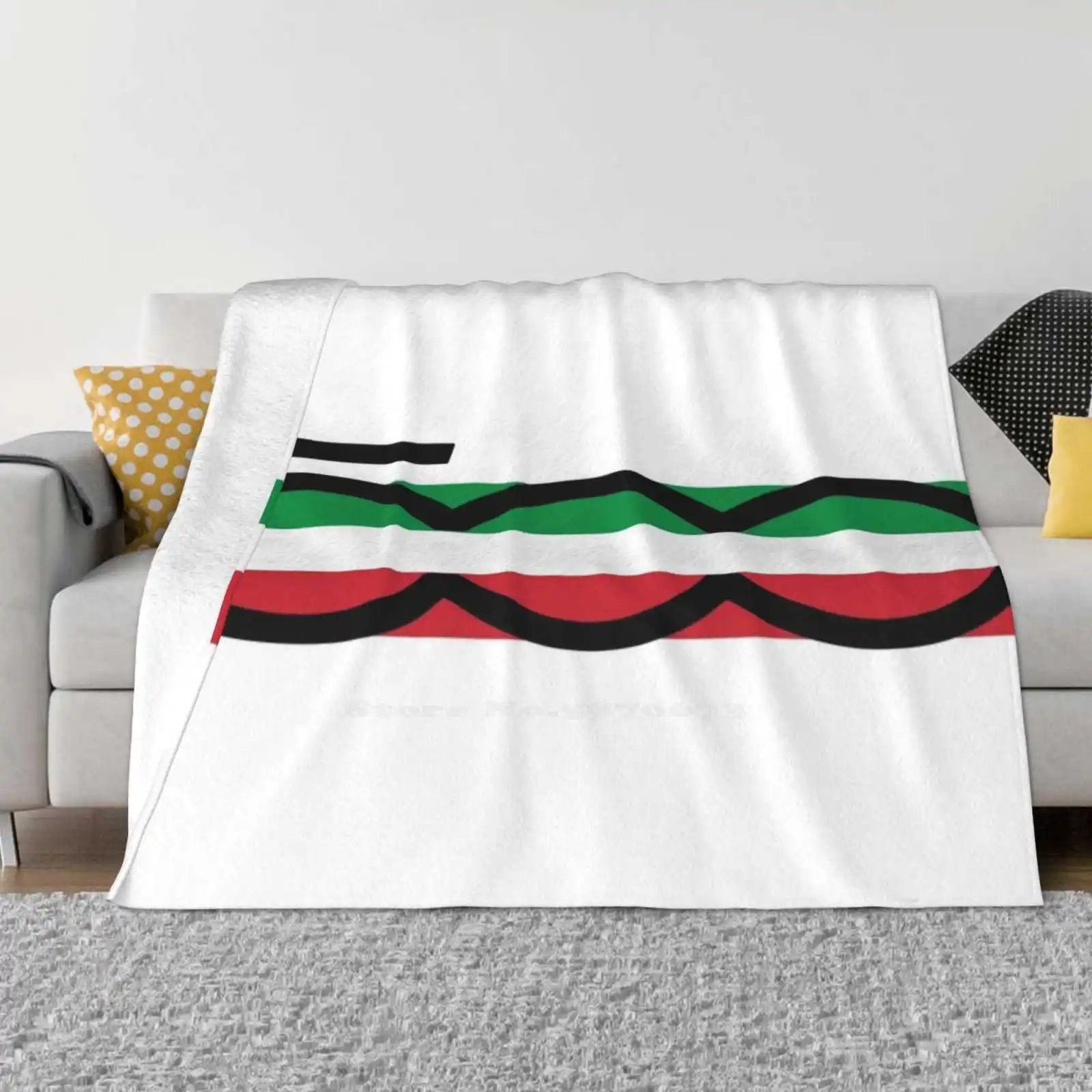 500 With Italian Flag Large Latest Super Soft Warm Light Thin Blanket 500X Abarth Cars Racing Race Classic Retro Automotive