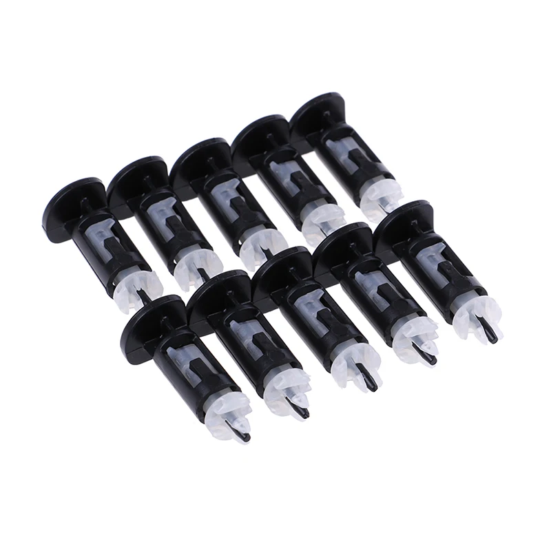 

10Pcs 775 CPU Heatsink Mounting Clips Plastic Push Screw Cooling Fan Mount Pins for Computer Hardware