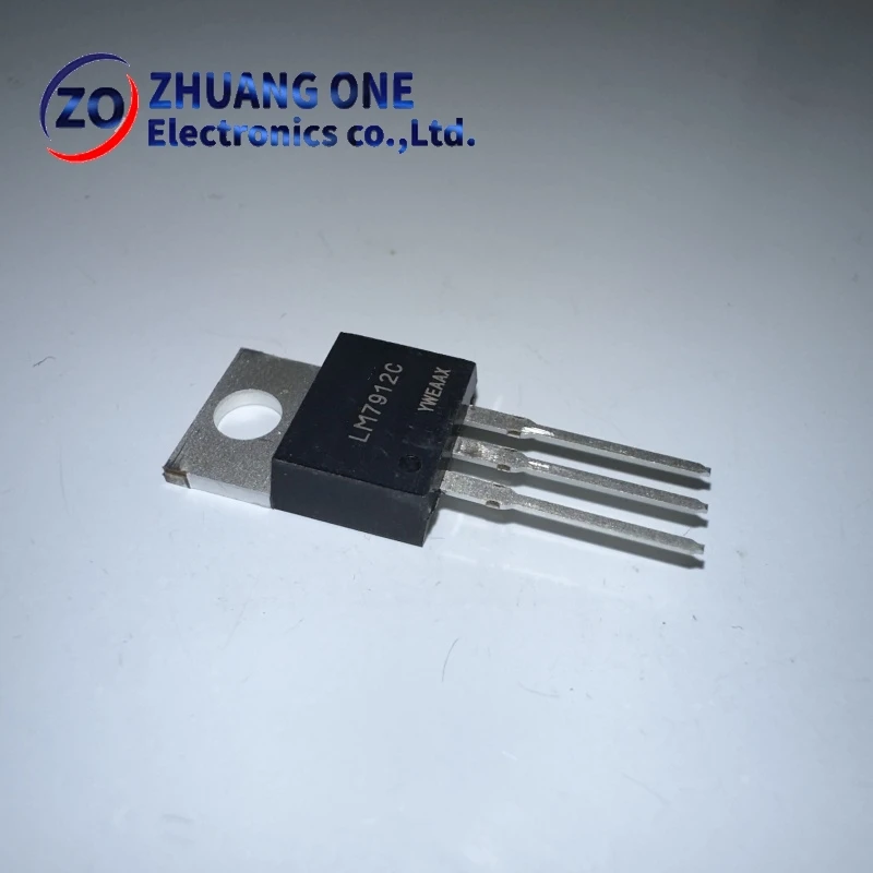 10PCS/LOT LM7912CT LM7912C LM7912 TO-220 Original, in stock. Power IC