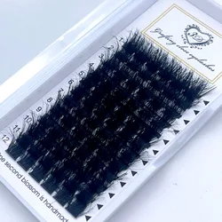 NEW 8-16mm 5D Fluffy Single Cluster DIY Clusters Eyelash Extension Individual Lashes Natural Segmented Eyelash Bundles Makeup