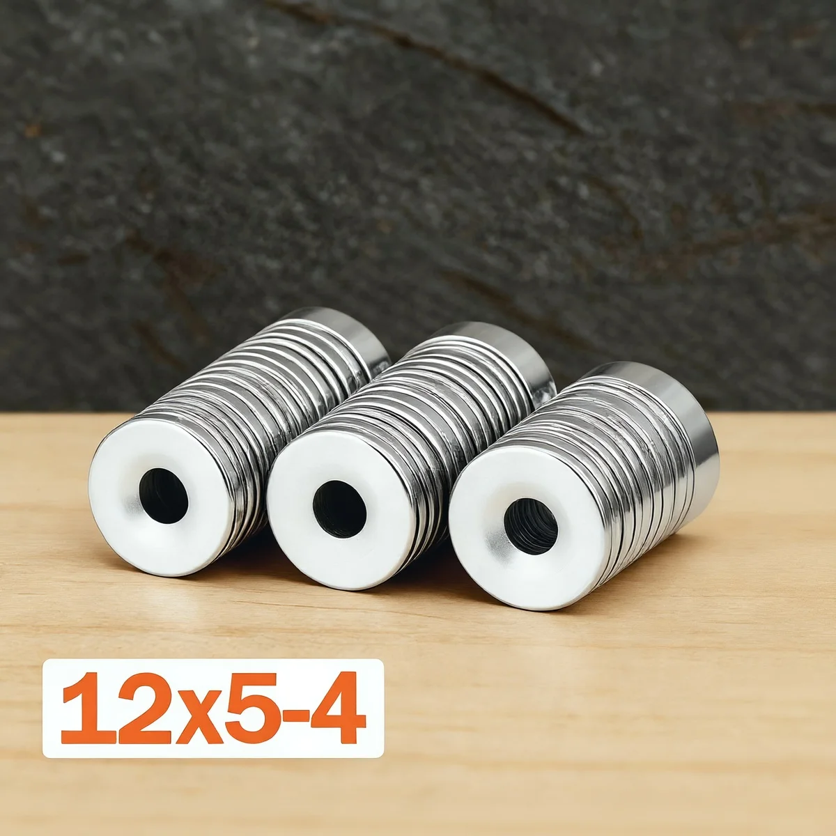 

12x5-4mm Super Strong Magnet N35 Round With Holes Magnetic NdFeB Neodymium Magnet Powerful Disc imanes Refrigerator Magnets