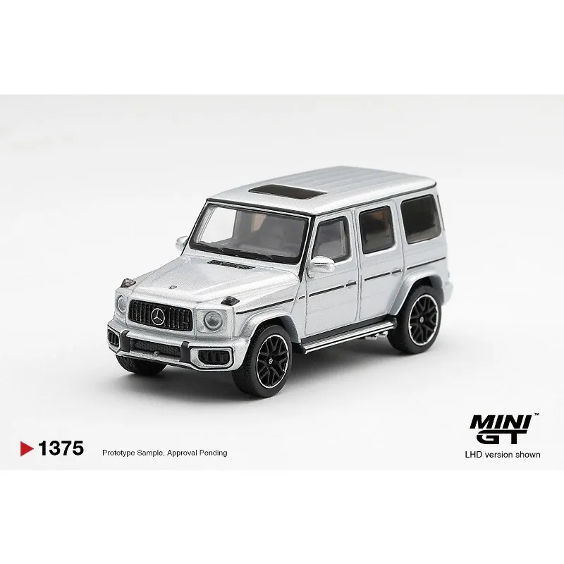 MINIGT 1:64 sports car G63 die-casting alloy car model male gift, desktop decoration, collectible souvenir.