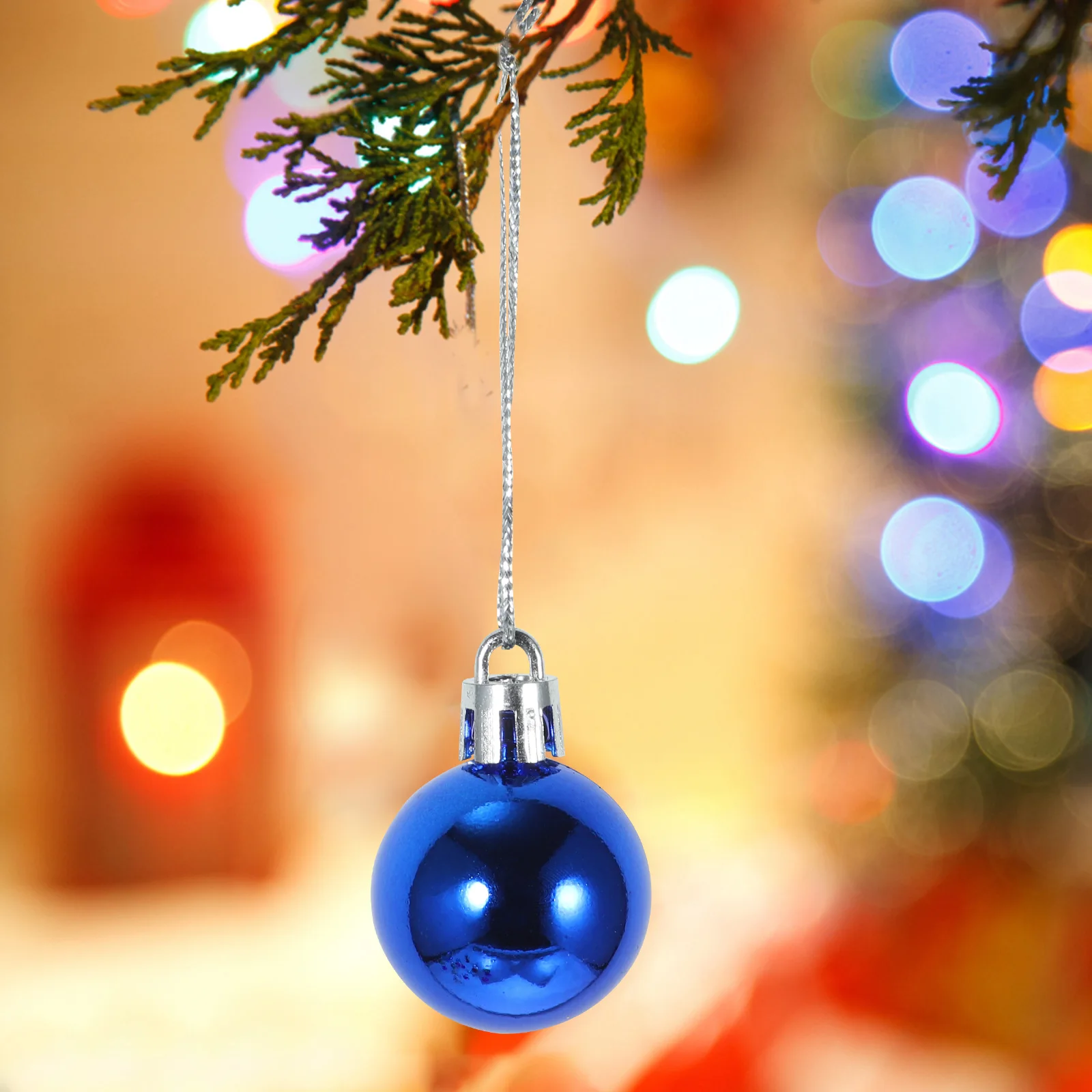 

24pcs Christmas Ball Ornaments Multi-Color Hanging Tree Balls For Xmas Party Decorations Christmas Tree Decor Holiday Decoration