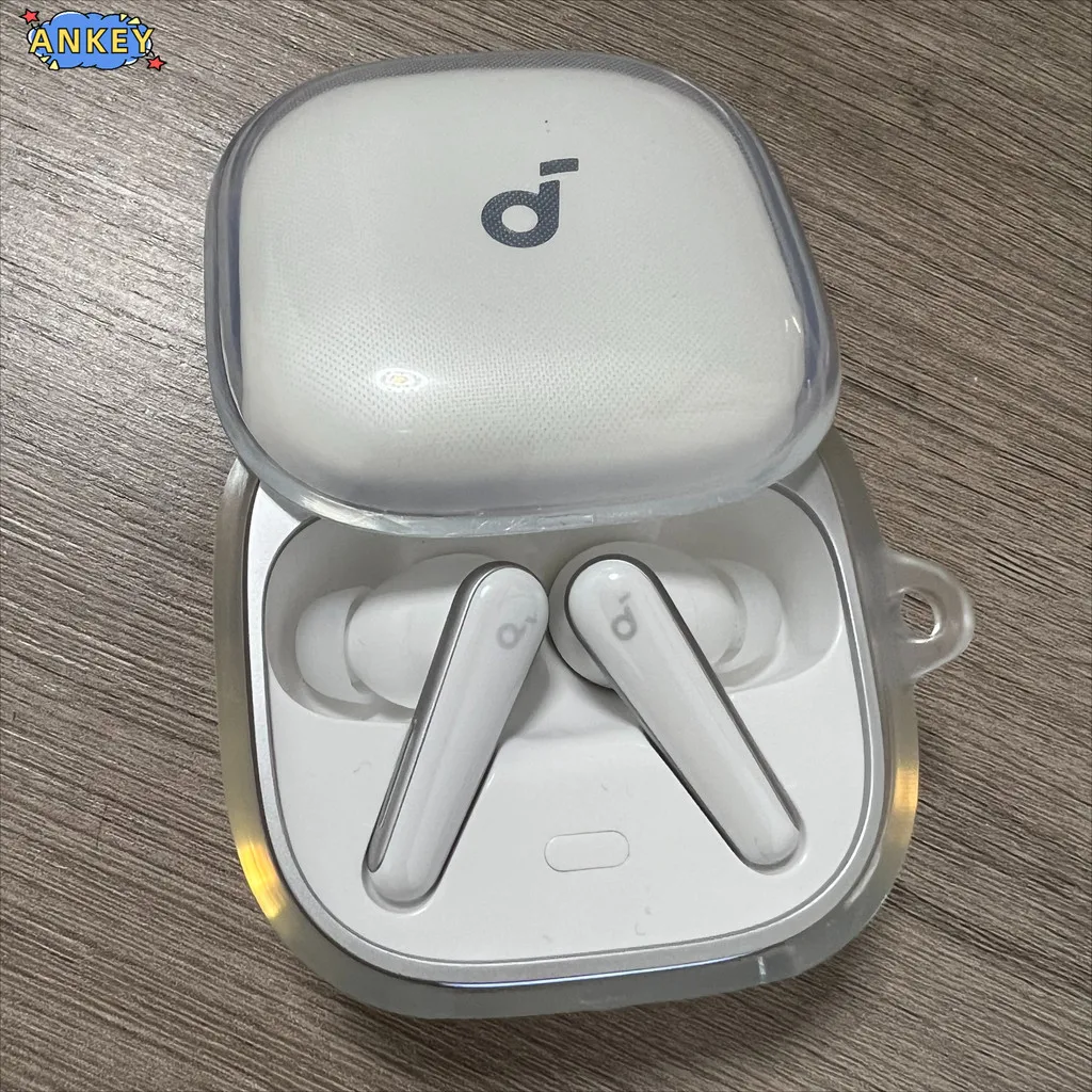 for Anker Soundcore Liberty 5 Case Clear Protective Transparent TPU Covers Soundcore Liberty5 Bluetooth Earphone Shell Portable - Image 2
