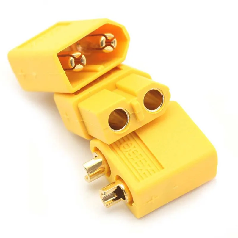 

1- 50PCS Aerial Camera Cable T-plug XT60 Male and Female Head Power Connector Docking Socket Model Aircraft, Plug Big Power