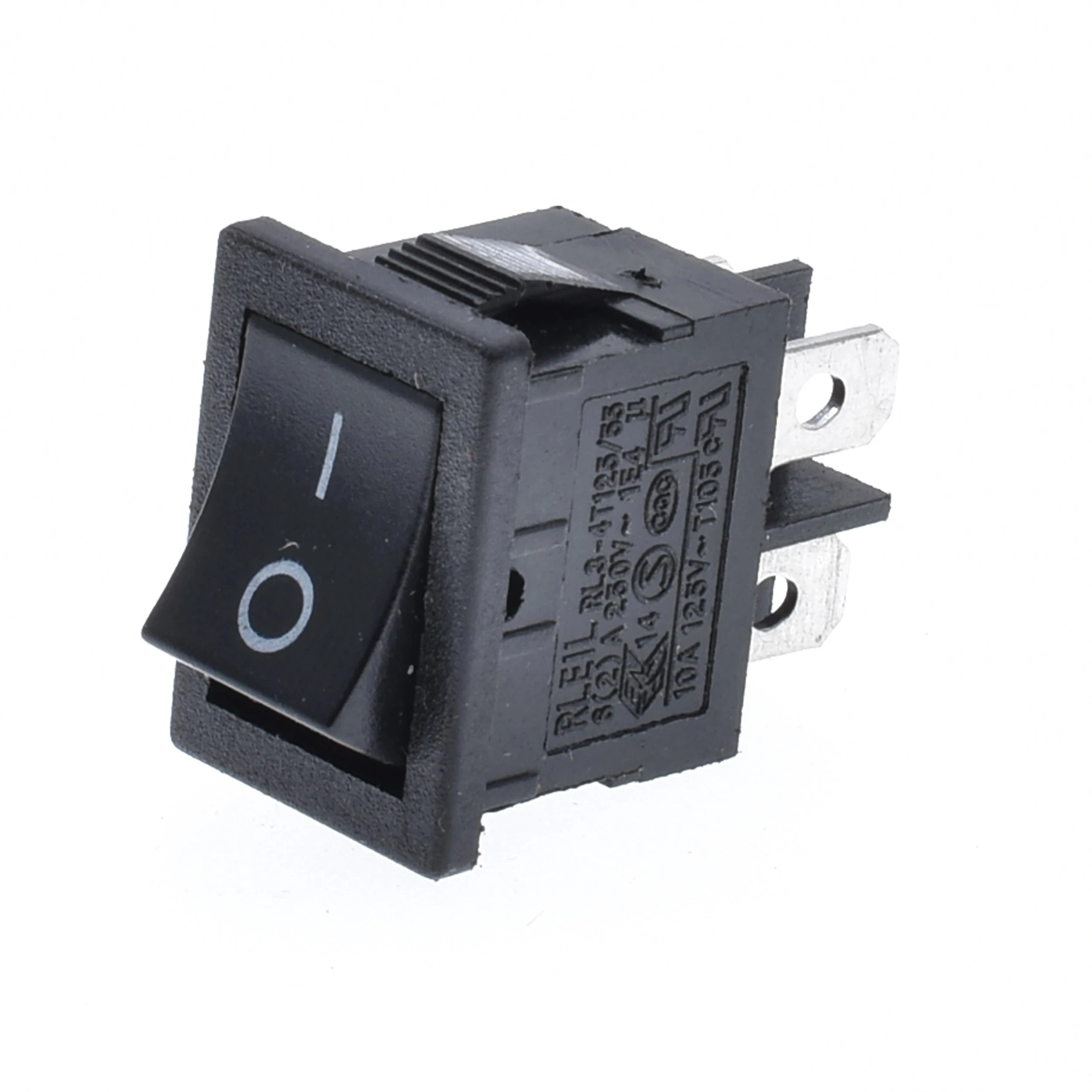 10PCS lot Good quality KCD Black Rocker Cross-shaped baffle Power Switch ON-OFF 2Position 4 Pins The arrow is reset10A125V 21*15