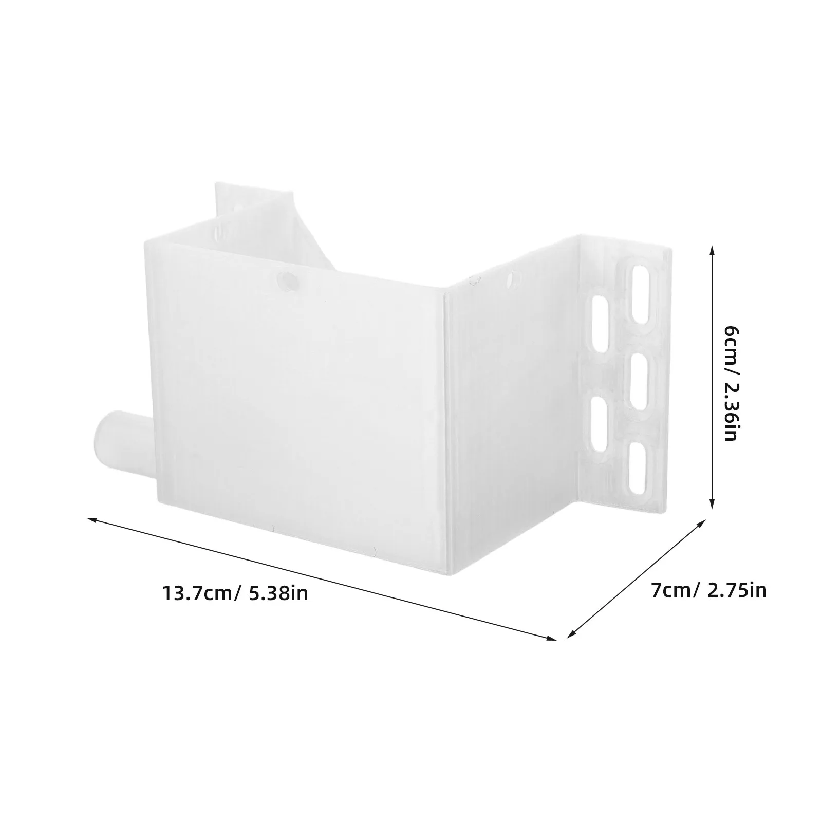 White Plastic Air Conditioner Drip Tray Condensate Drain Halloween Christmas Drain Pan Air Conditioner Water