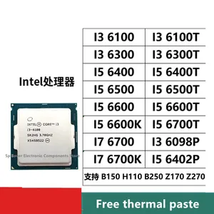 I7-6700k CPU, i3-6100 7100 8100 9100f i3 8350k 6100t 7100t 8100t 6908p 9100t 8300t 6320 6300 7350K I5-6400 6500 K 6600K 7500 I7-6700K 7700K 12 Hauptverkaufsplatte Mae i3 9100f - №7