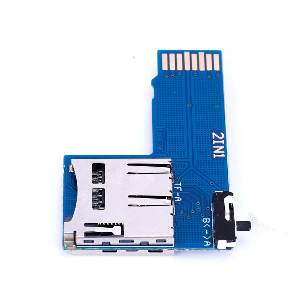 Two In One Dual System Switcher Micro SD Card Dual System Switcher Dual TF Card Adapter Memory Board for Raspberry Pi B+ 2B 3B