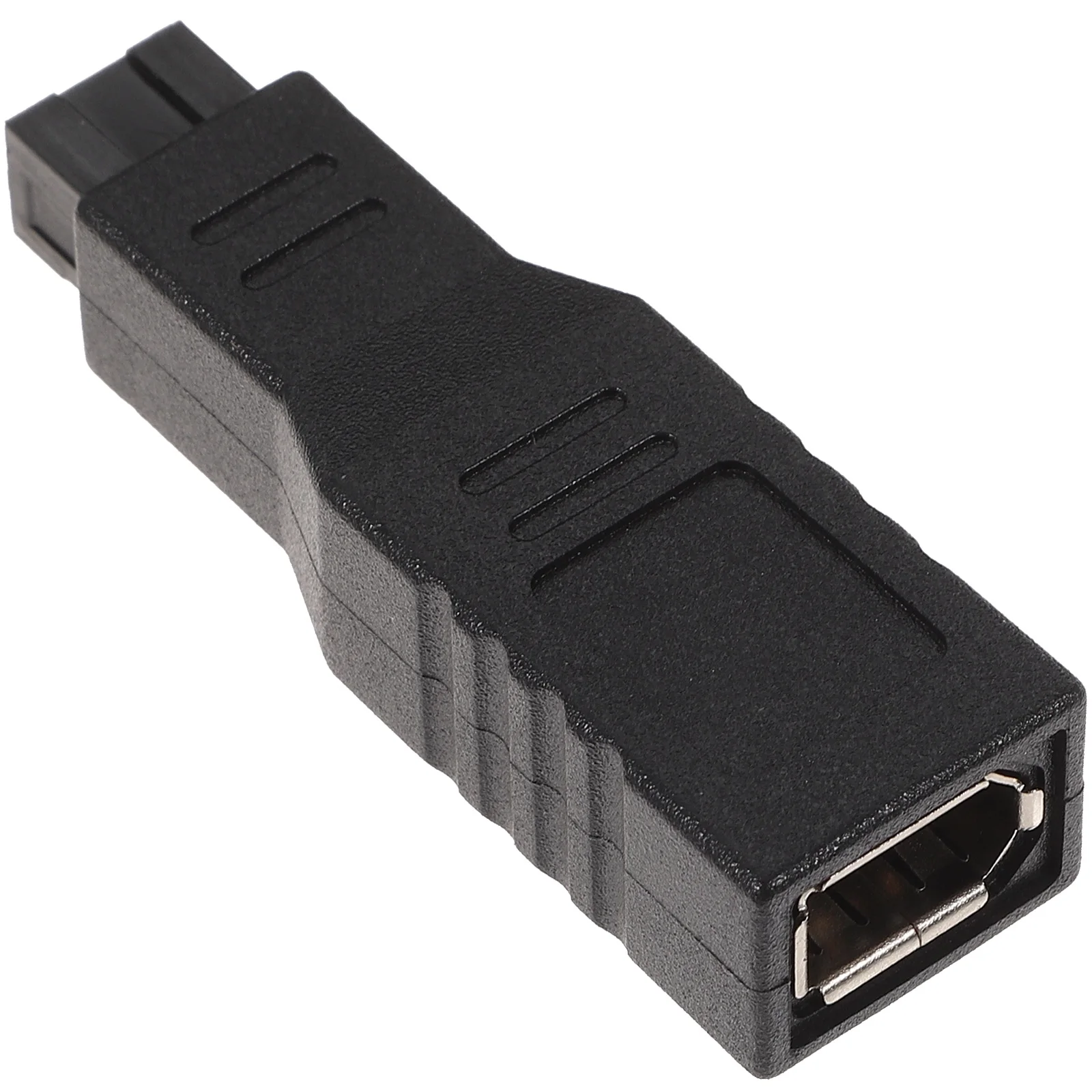 

Adapter FW400 to FW800 Cable Data Transfer 6 Pin Female to 9 Pin Cord ABS Material Computer Accessory