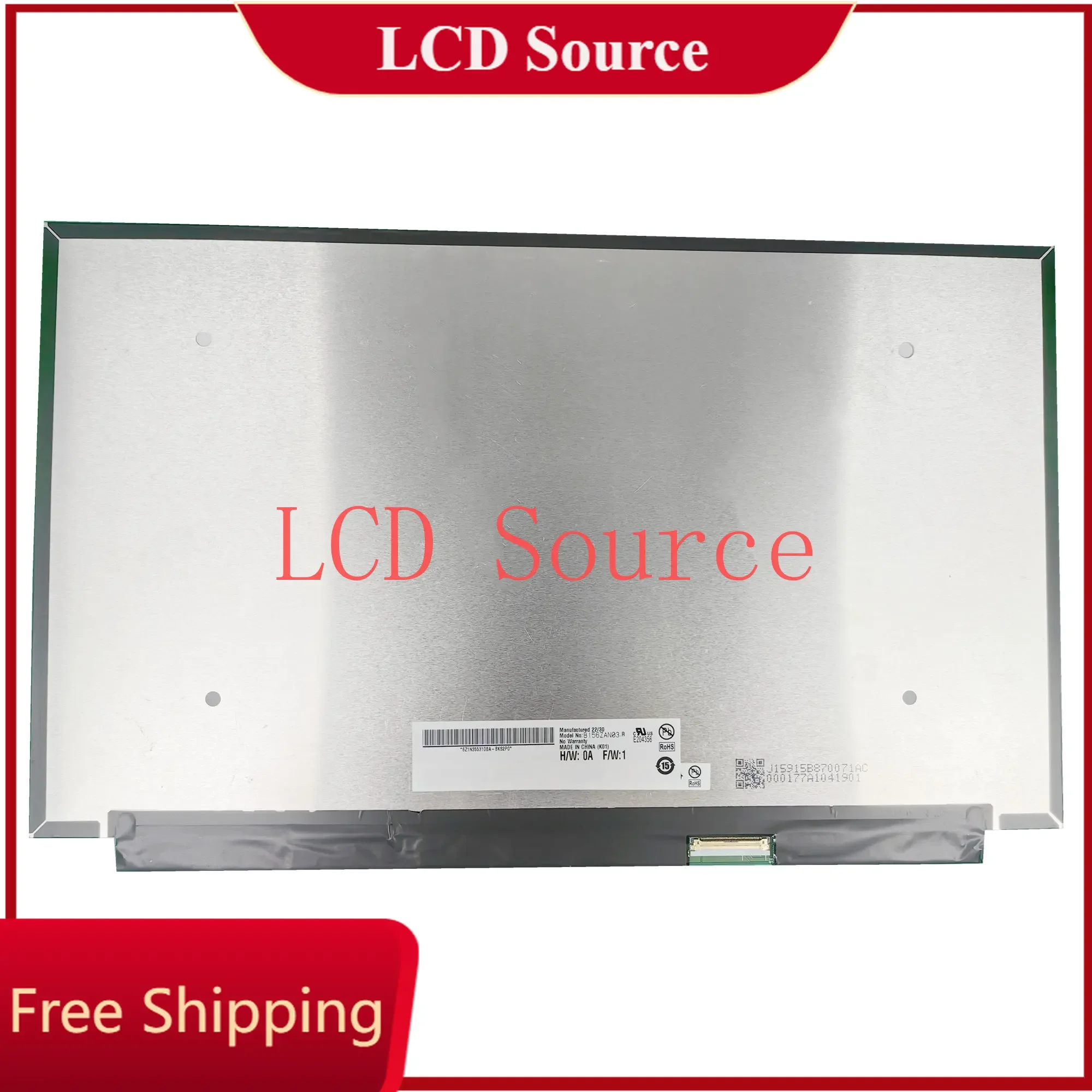 Screen Panel layar pengganti 15.6 inci Laptop layar LCD