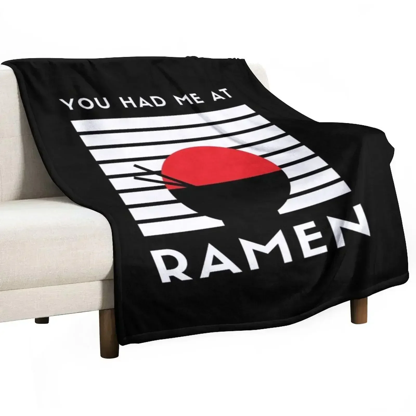 Ramen Noodles Throw Blanket Bed Loose Blankets For Sofas Soft Plaid on the sofa Shaggy Blankets