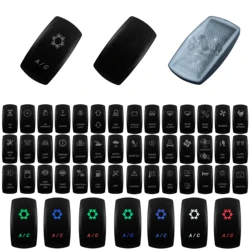 R-Z Serials Car Boat Rocker Cap ( No Body ) Switch Accessories Repair Kit for Boat ATV RZR RV CARLING NARVA CONTURA Replacement