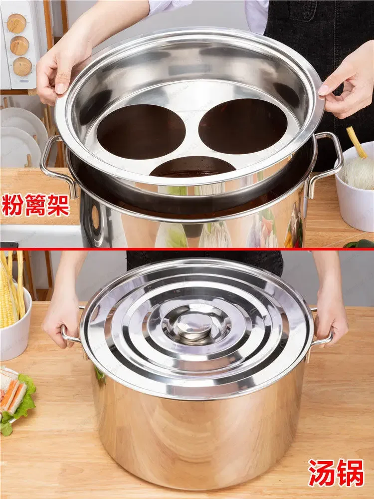 large Malatang colander, filter screen, fishing spoon, cooking noodles, commercial hedge, punching powder hedge rack
