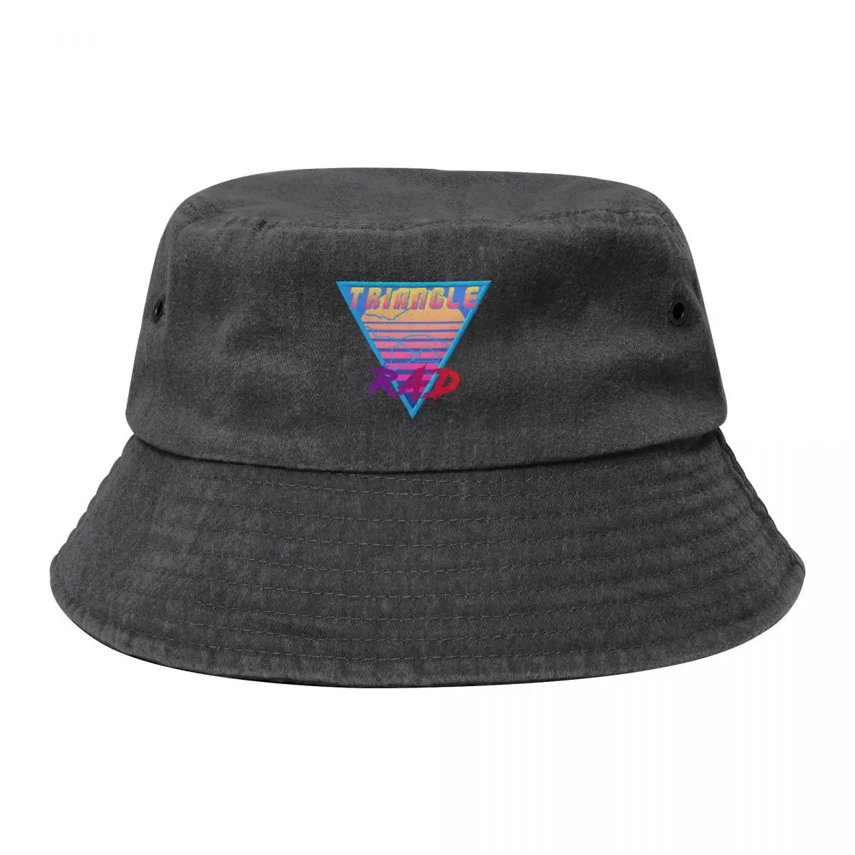 

TriangleRAD Logo Bucket Hat summer hat funny hat Custom Cap Women's Golf Clothing Men's