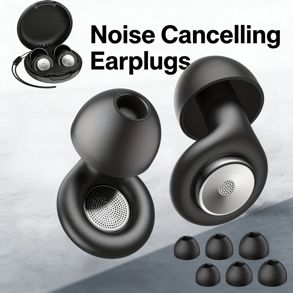 

Беруши для сна с шумоподавлением Беруши для снижения шума, беруши для защиты органов слуха для работы, путешествий, самолета.