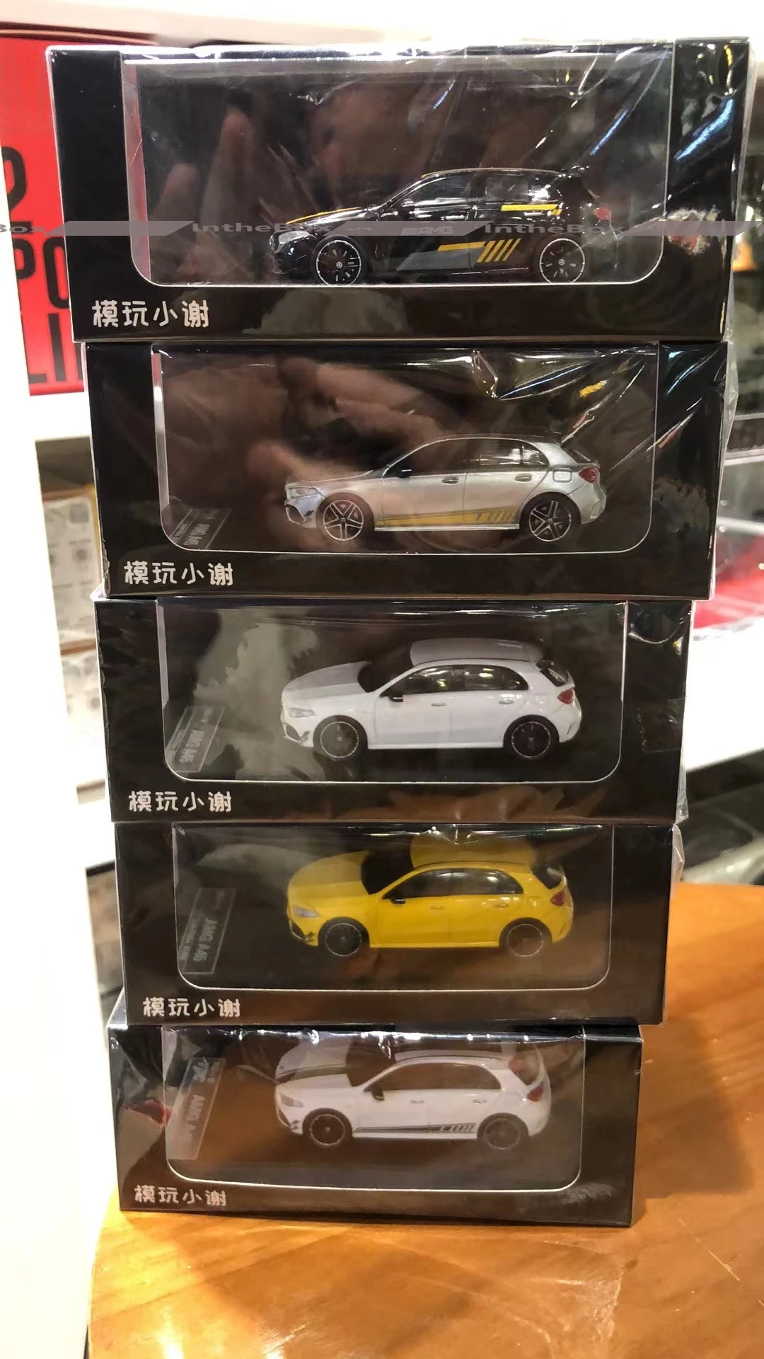 XX 1/64 MB A45 Diecast Model Car Collection Limited Edition Hobby Toys