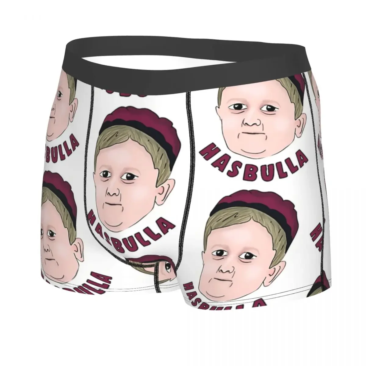 Hasbul Cute Man's Boxer Briefs Underwear Hasbulla Magomedov Highly Breathable Top Quality Sexy Shorts Gift Idea