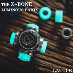LAUTIE X-bone Luminous Accessories Fidget Spinner Decompression Decompression Small Toy EDC Flip Fidget Toys